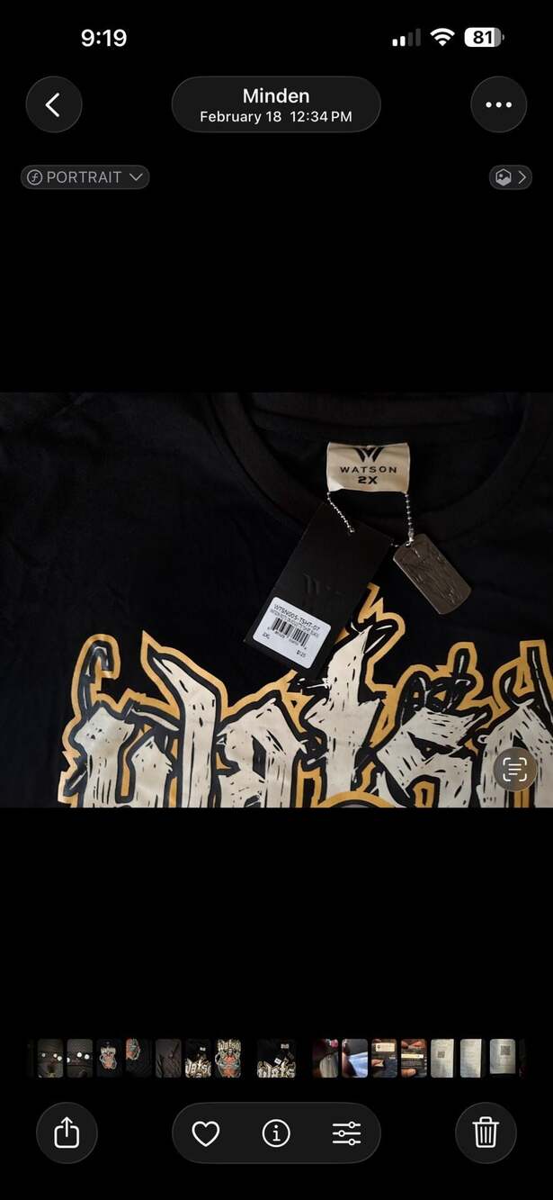 Watson Riots on Roulette Graphic T-Shirt - Picture 4 of 10